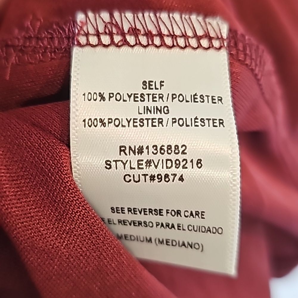 Fashion Nova Sweet Like Me Mini Dress - Burgundy Size Medium, NWT - Picture 9 of 10